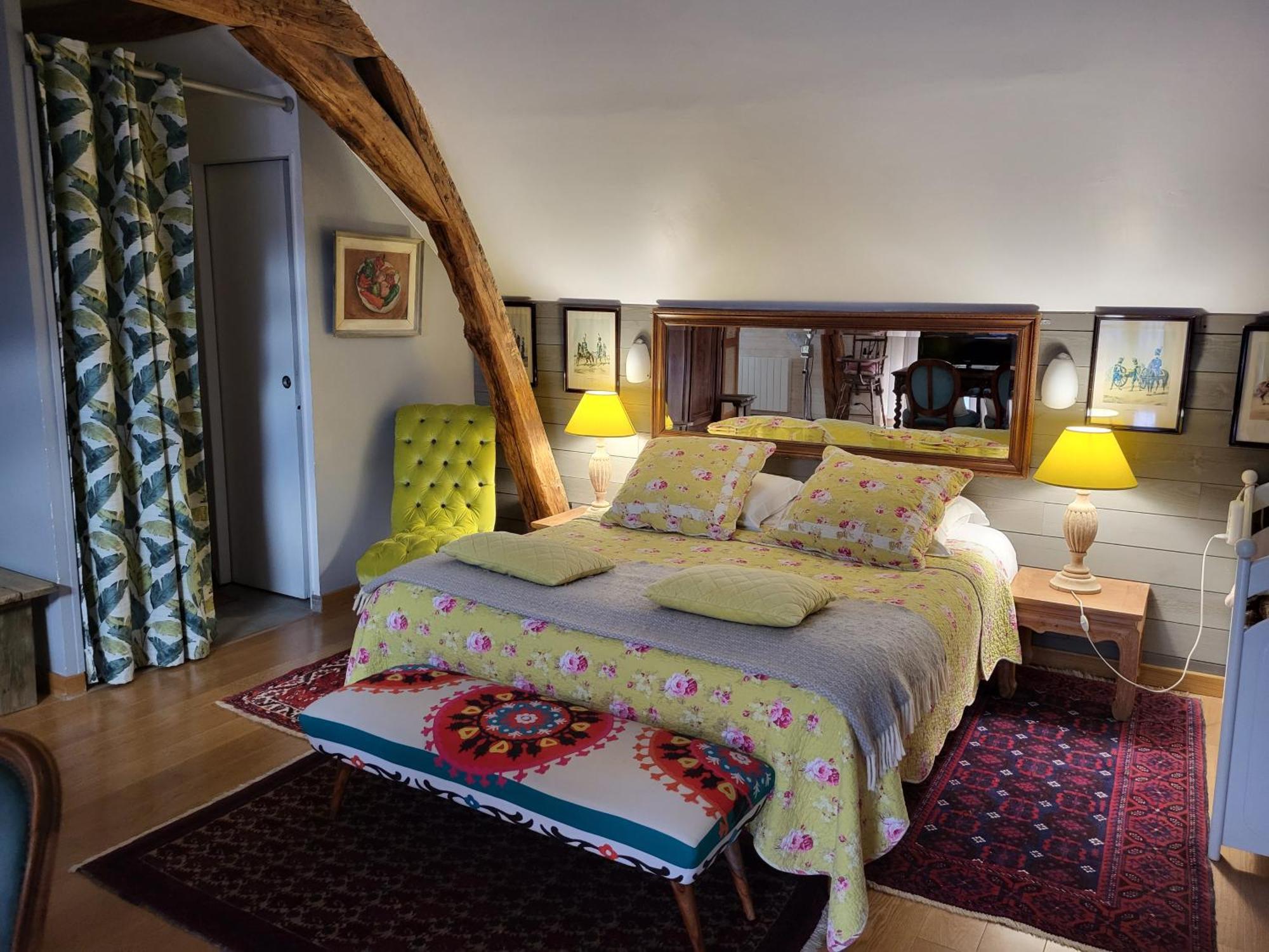 Bed and Breakfast Les Glycines à Ury Extérieur photo
