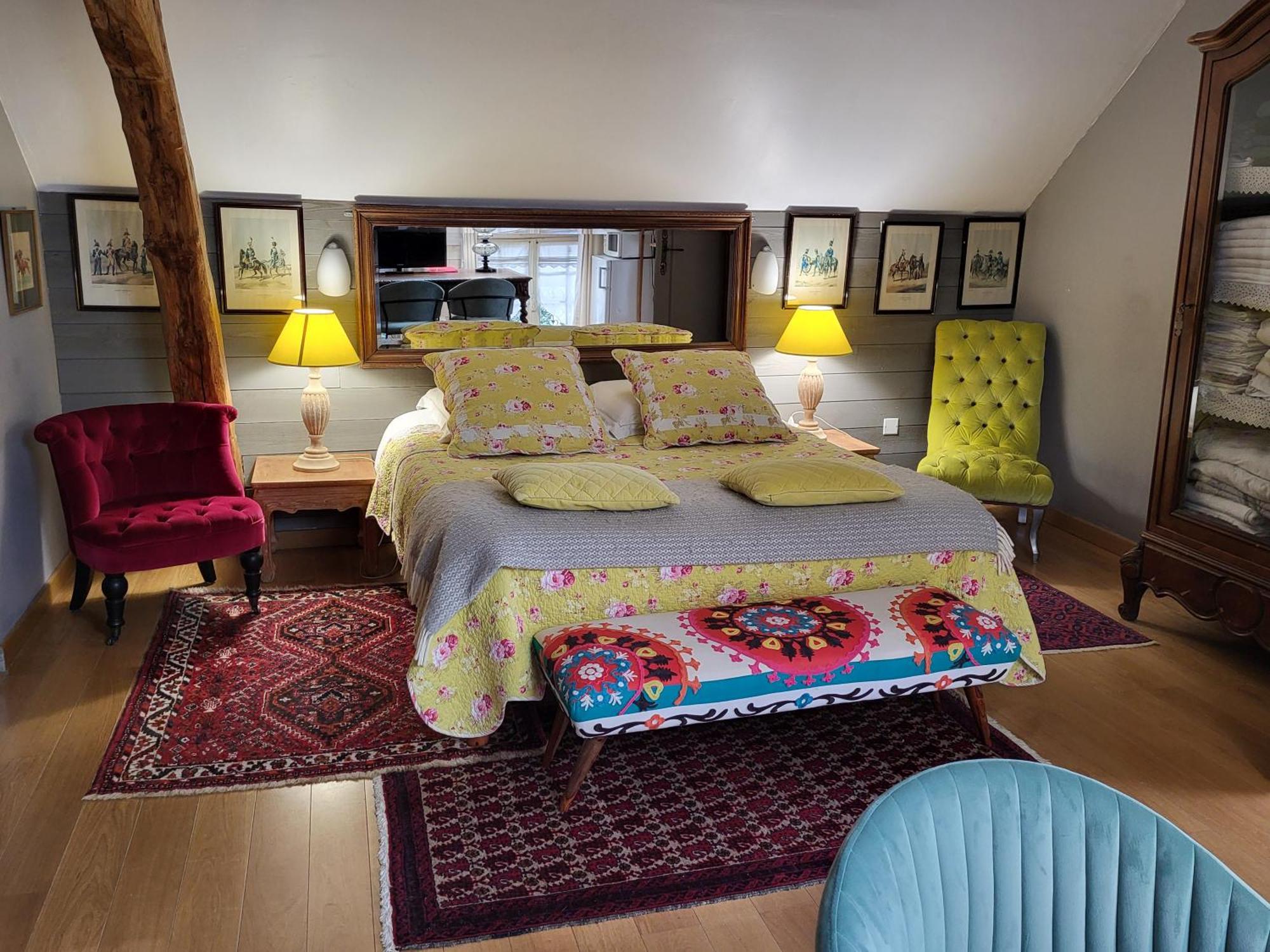 Bed and Breakfast Les Glycines à Ury Extérieur photo
